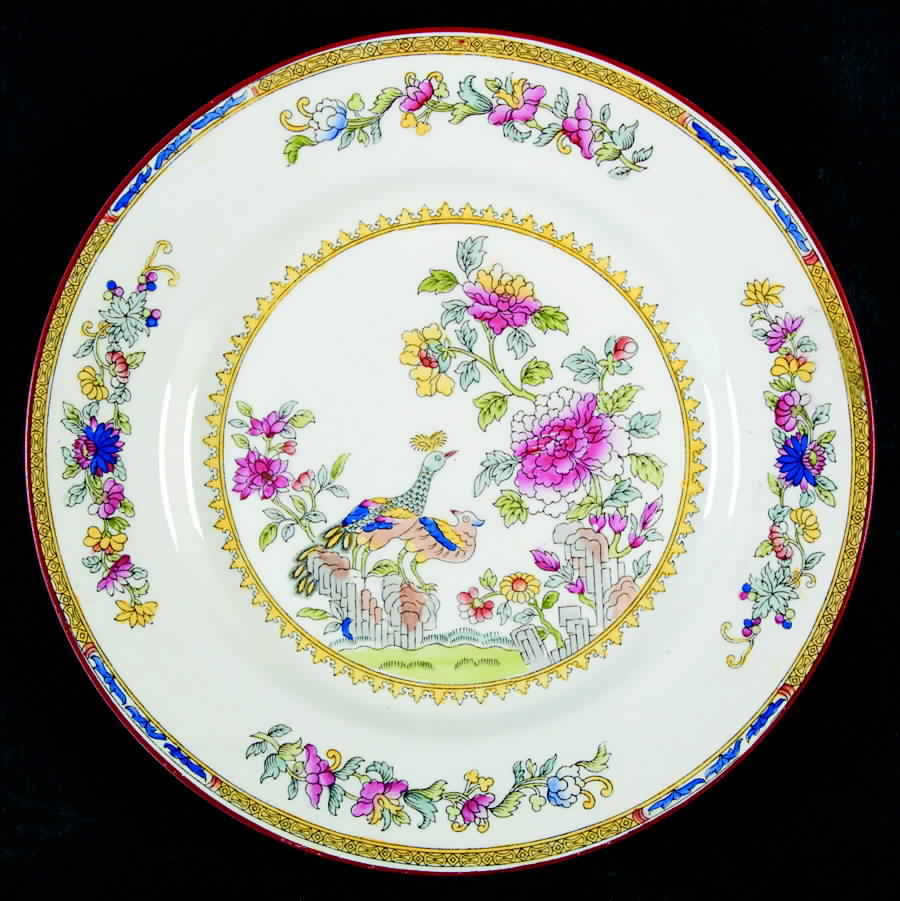 Bangkok Dinner Plate by J & G Meakin-1