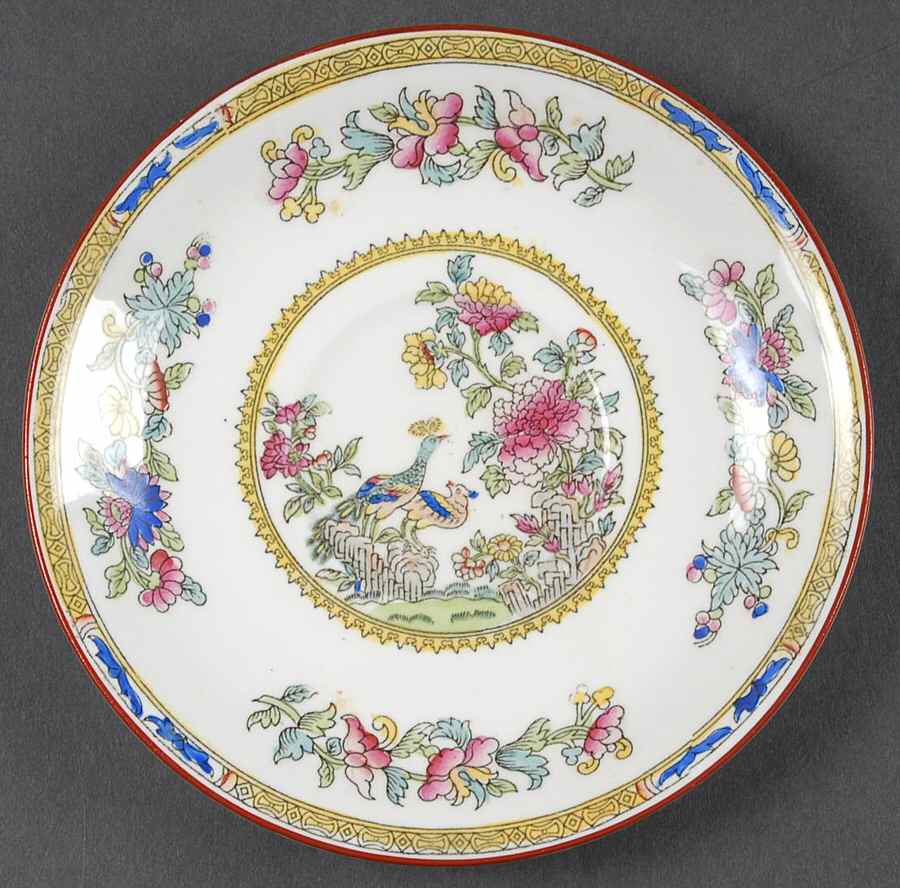 Bangkok Saucer by J & G Meakin-1