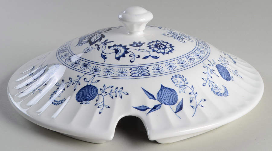 Blue Nordic Lid for Tureen by J & G Meakin-1