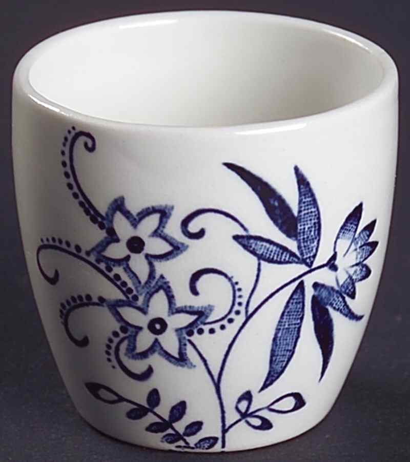 Blue Nordic Single Egg Cup by J & G Meakin-1