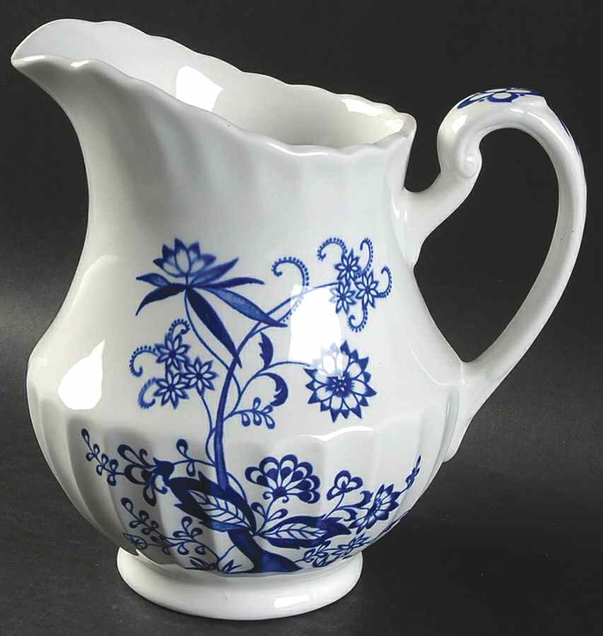 Blue Nordic 40 Oz Pitcher by J & G Meakin-1