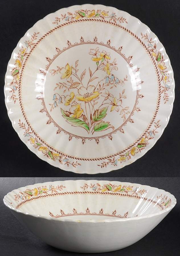Braemar 8" Round Vegetable Bowl by J & G Meakin-1