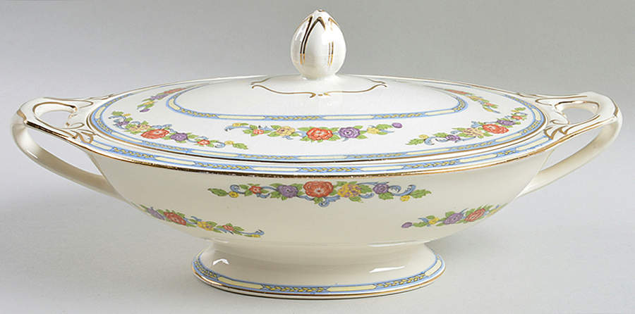 Brandon Oval Covered Vegetable by J & G Meakin-1