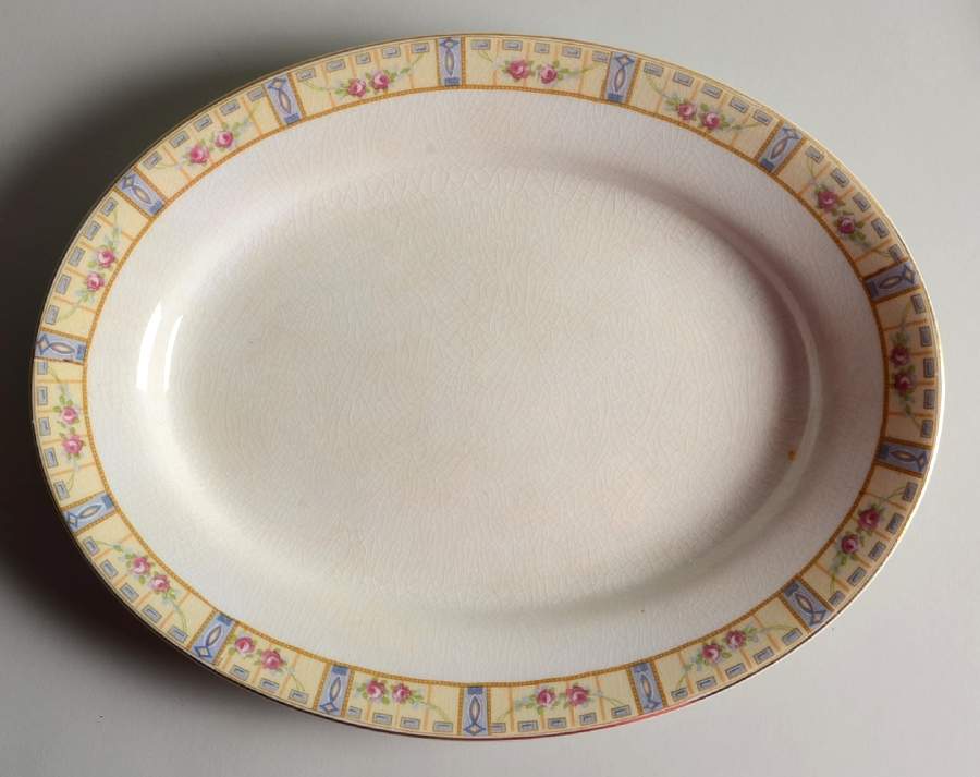Candida 12" Oval Serving Platter by J & G Meakin-1