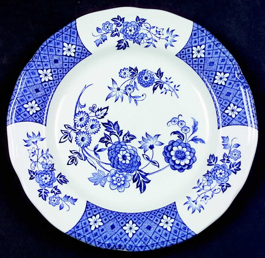 Cathay Dessert/Pie Plate by J & G Meakin-1