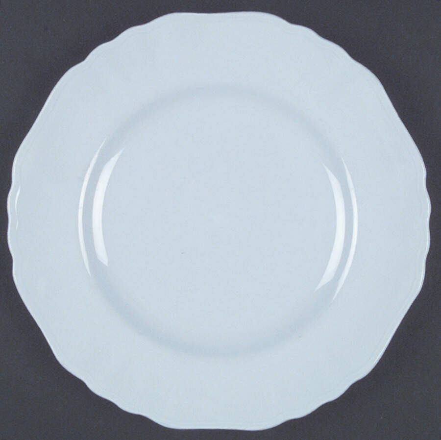 Glamour-Celeste Blue Luncheon Plate by J & G Meakin-1