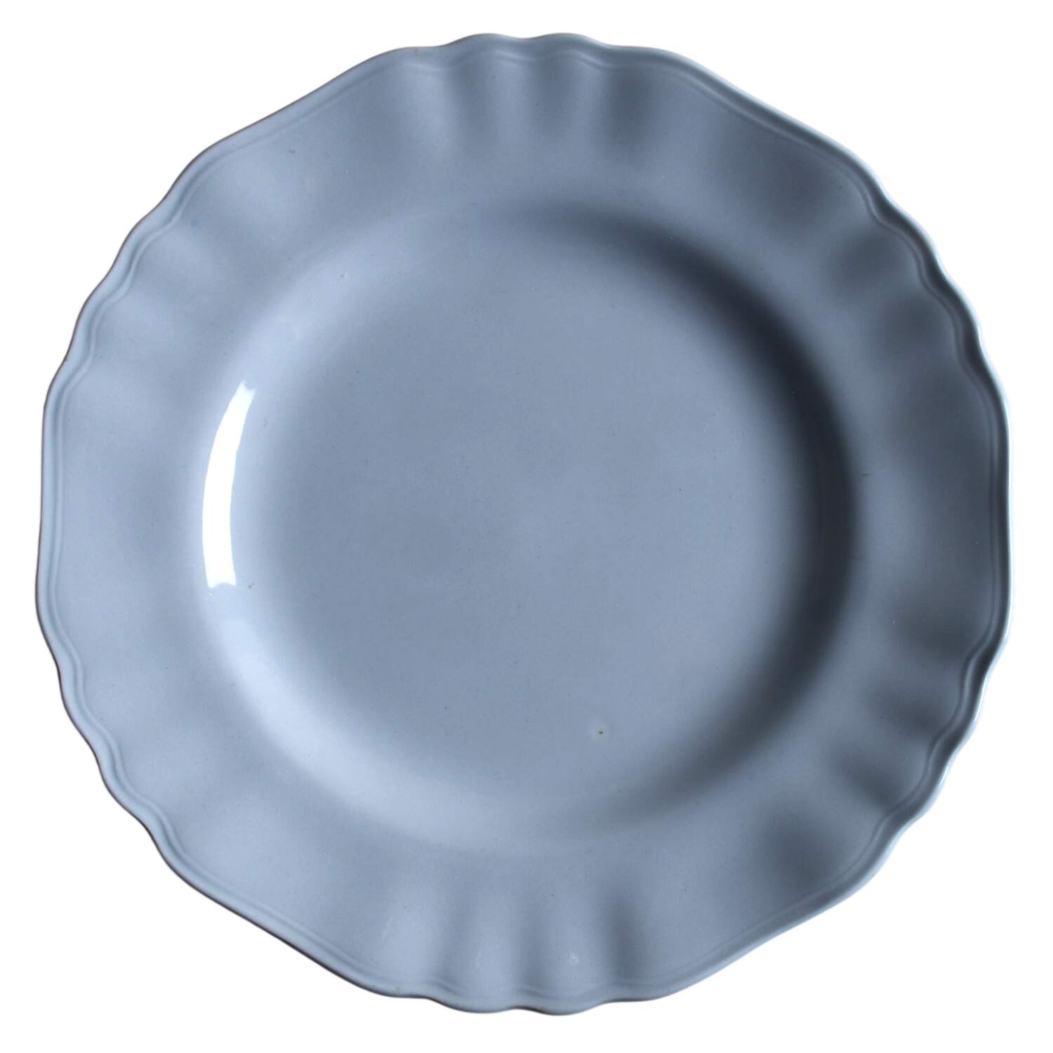Glamour-Celeste Blue Dessert/Pie Plate by J & G Meakin-1