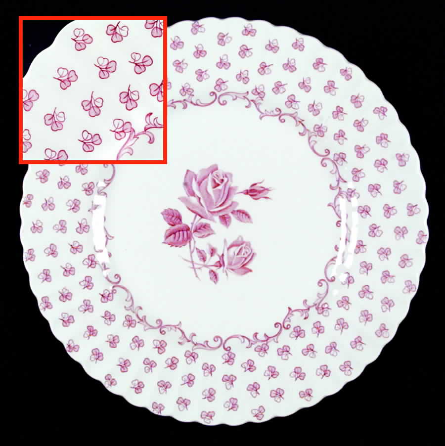 Chantilly Dinner Plate by J & G Meakin-1