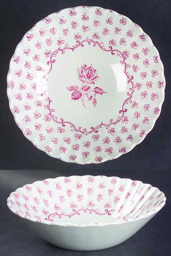 Chantilly Coupe Cereal Bowl by J & G Meakin-1