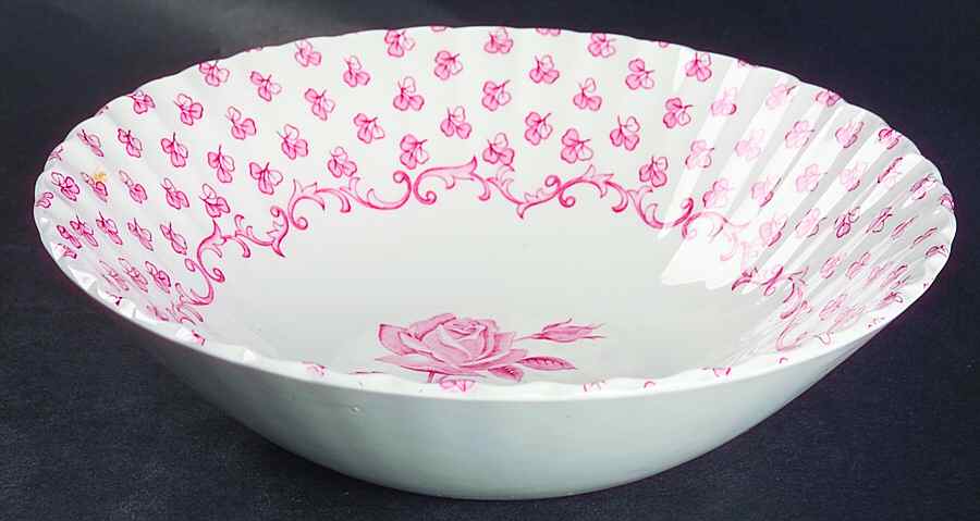 Chantilly 8" Round Vegetable Bowl by J & G Meakin-1