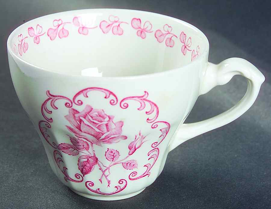Chantilly Flat Cup by J & G Meakin-1
