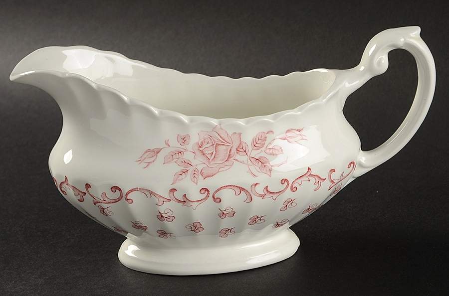 Chantilly Gravy Boat by J & G Meakin-1
