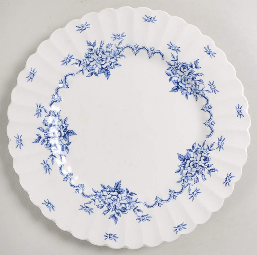 Chatsworth Blue Salad Plate by J & G Meakin-1