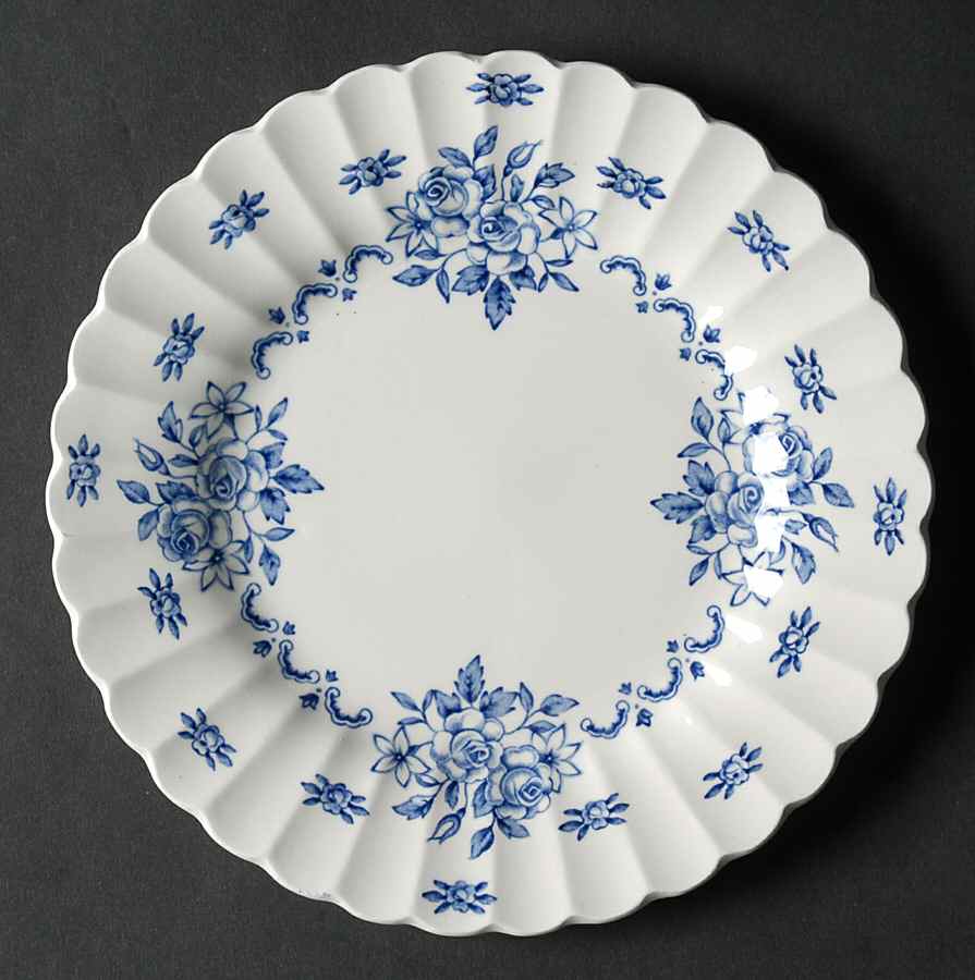 Chatsworth Blue Bread & Butter Plate by J & G Meakin-1