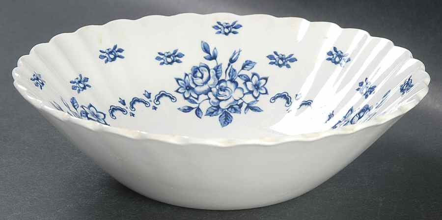 Chatsworth Blue Coupe Cereal Bowl by J & G Meakin-1