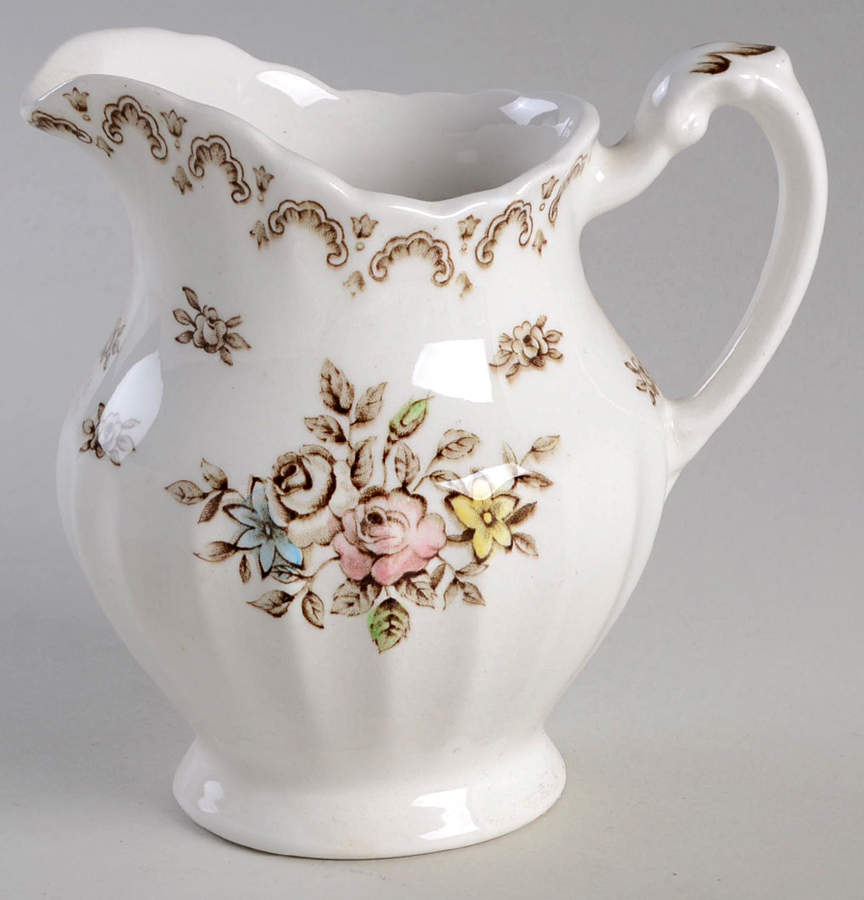 Chatsworth Multicolor Creamer by J & G Meakin-1