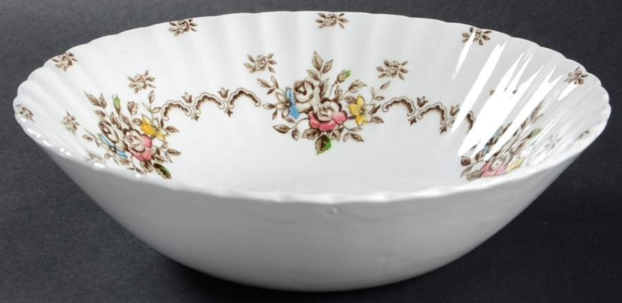 Chatsworth Multicolor 8" Round Vegetable Bowl by J & G Meakin-1