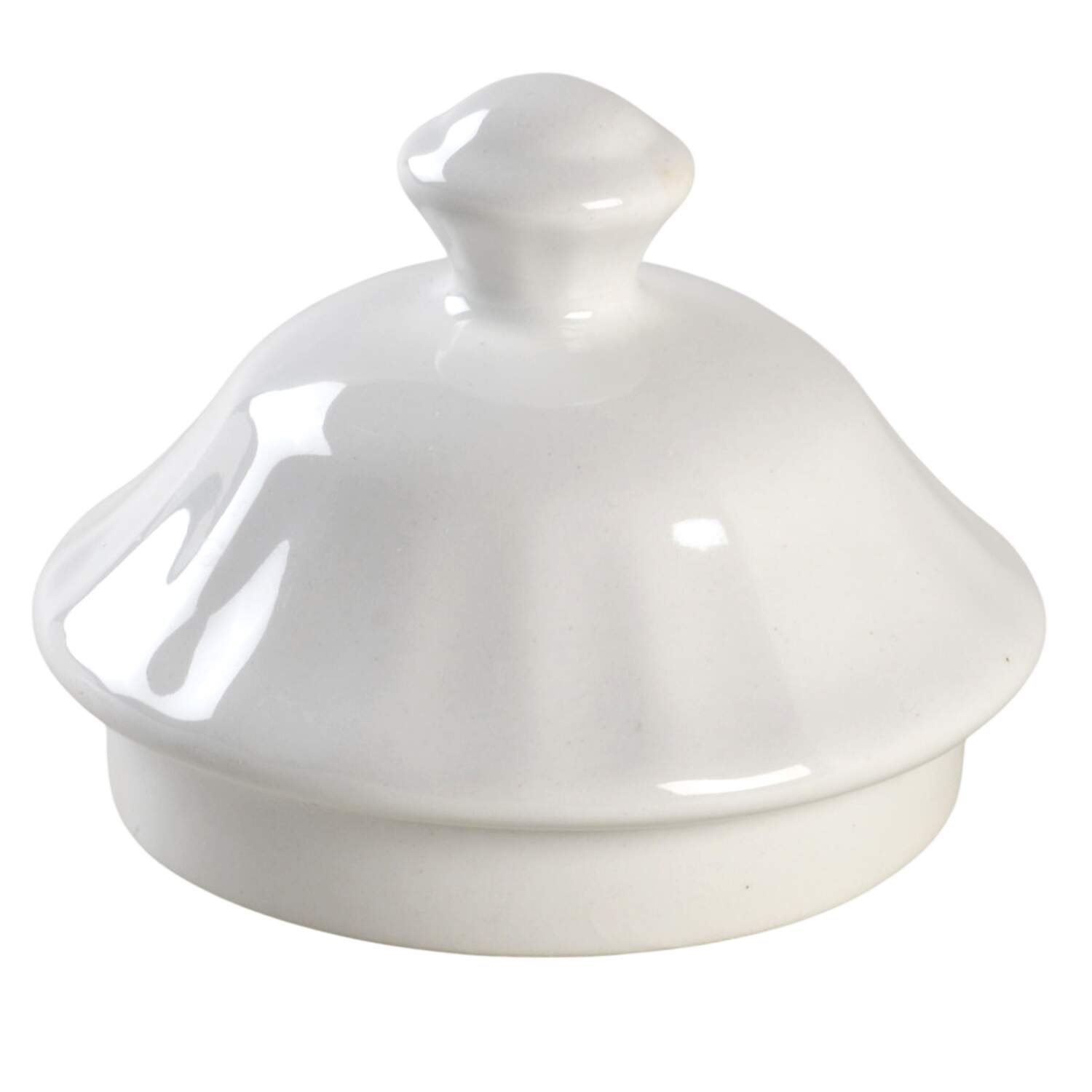 Classic White Lid for Sugar Bowl by J & G Meakin-1