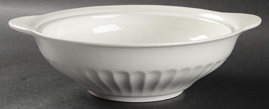 Classic White Round Vegetable No Lid by J & G Meakin-1