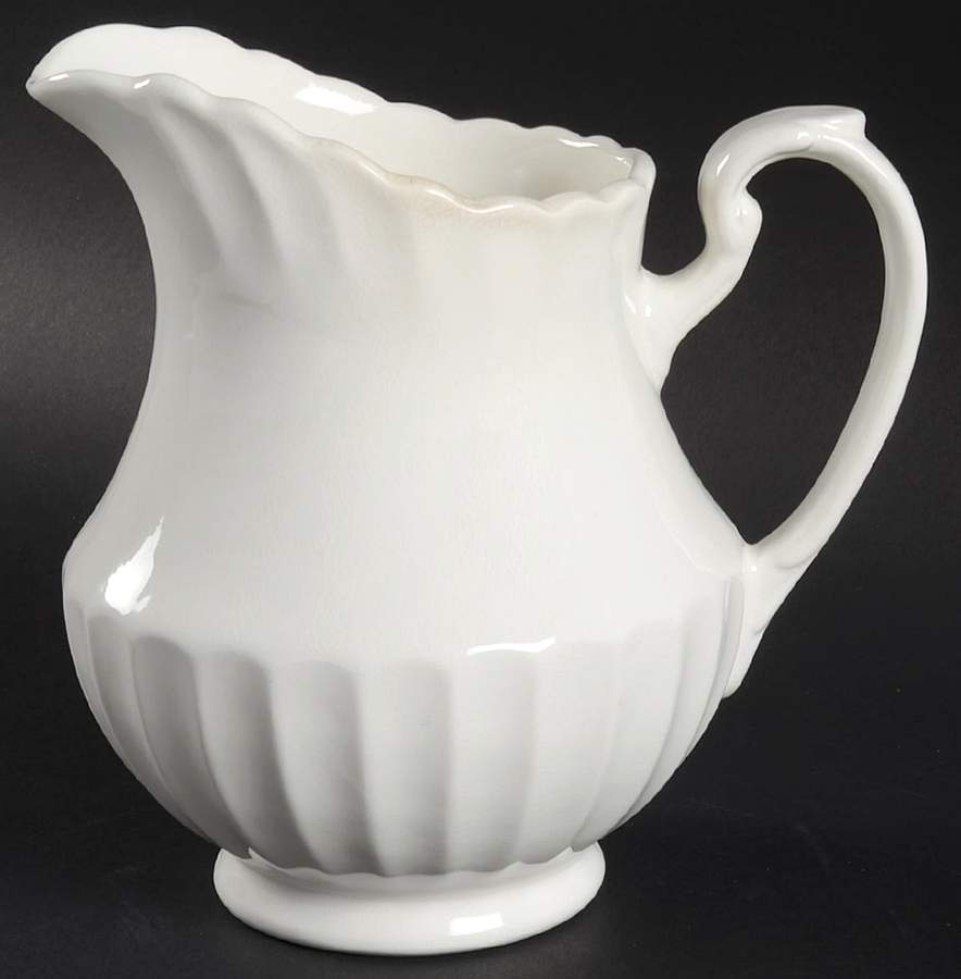 Classic White 18 Oz Pitcher by J & G Meakin-1
