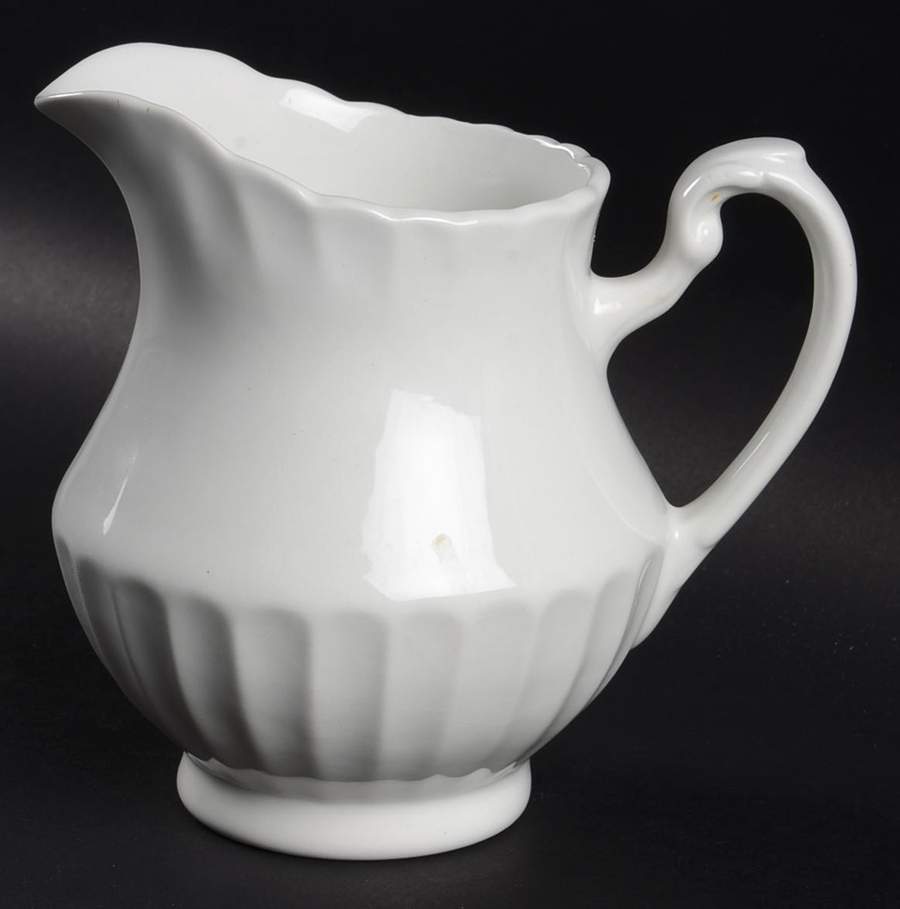 Classic White 20 Oz Pitcher by J & G Meakin-1