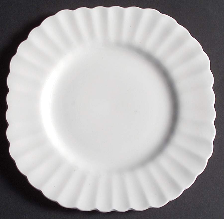 Classic White Square Dessert Plate by J & G Meakin-1