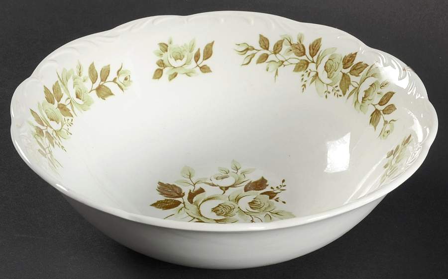 Colonial Garden 8" Round Vegetable Bowl by J & G Meakin-1
