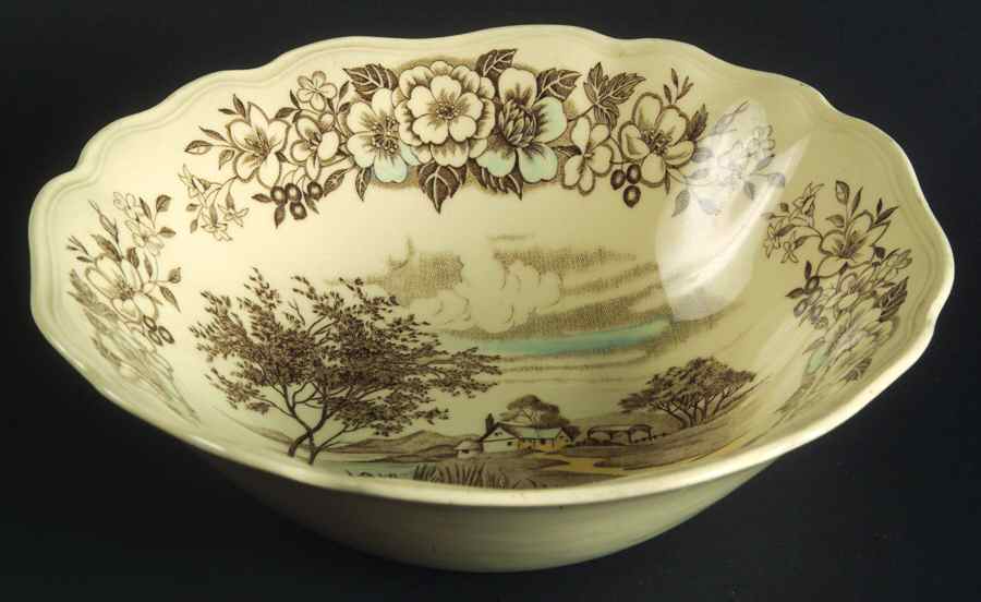 Country Life Coupe Cereal Bowl by J & G Meakin-1