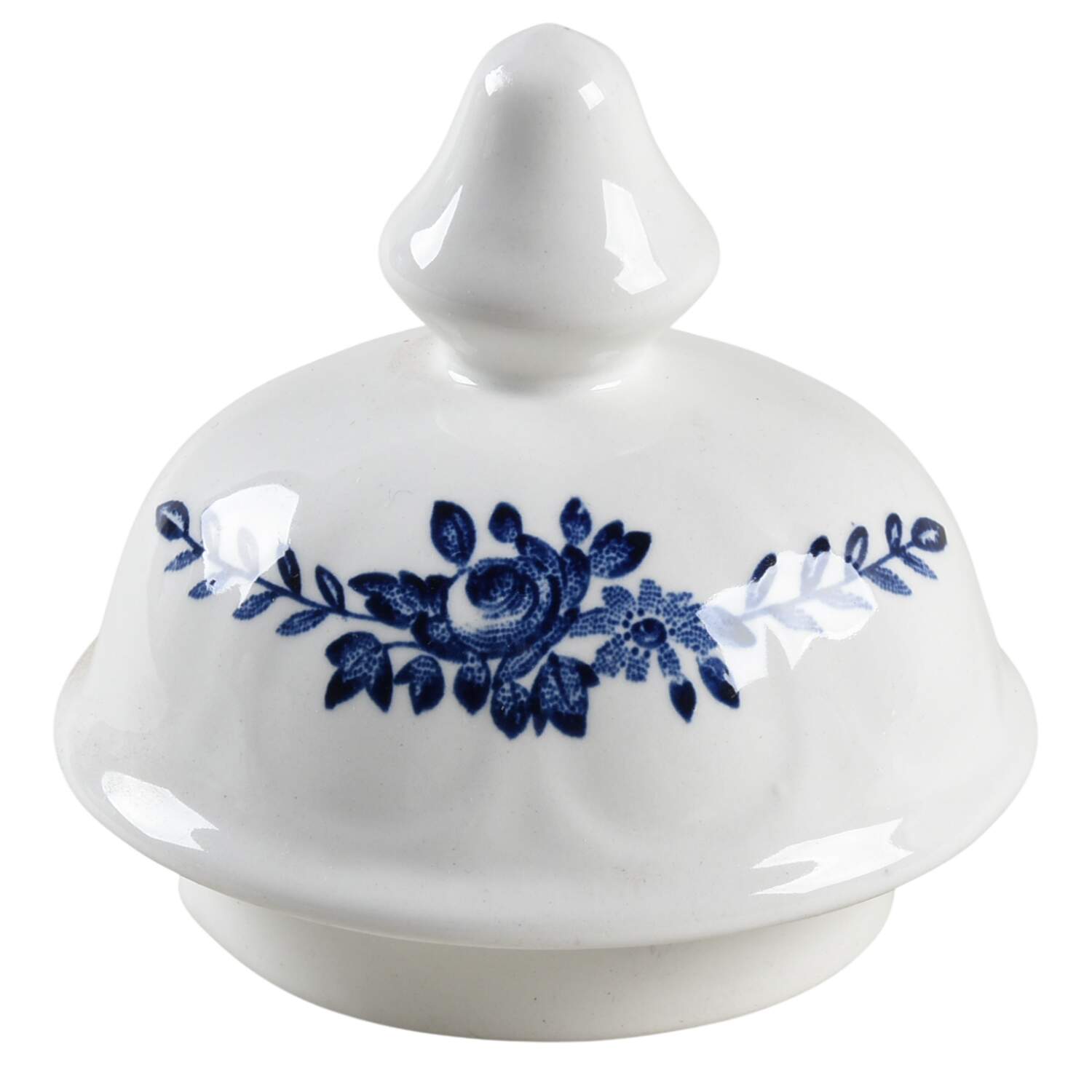 Dresden Blue Lid for Coffee Pot by J & G Meakin-1