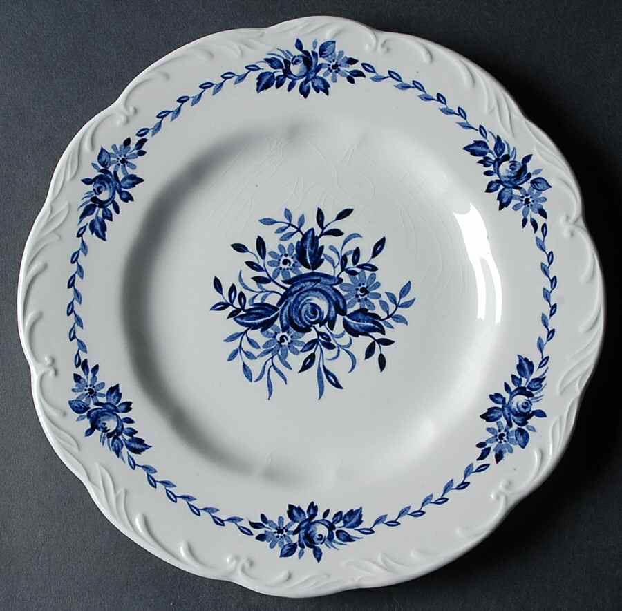 Dresden Blue Salad Plate by J & G Meakin-1