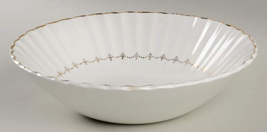 Fleur De Lis 8" Round Vegetable Bowl by J & G Meakin-1