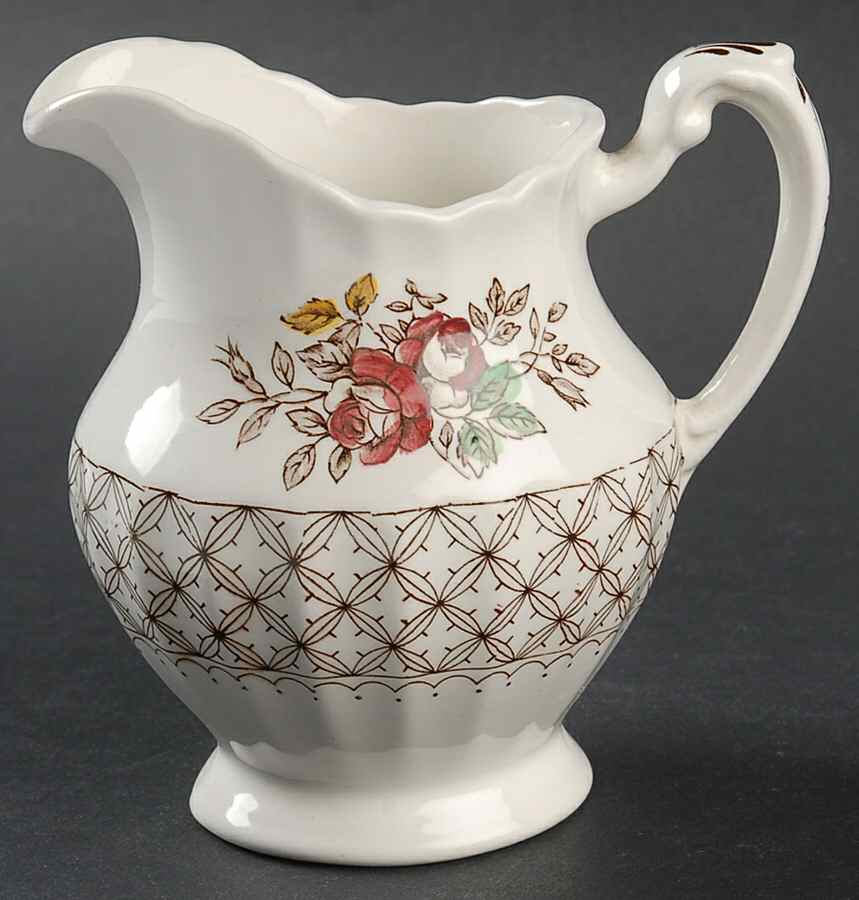 Florentine Creamer by J & G Meakin-1