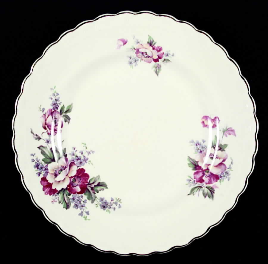 Forget Me Not Multicolor Dinner Plate by J & G Meakin-1