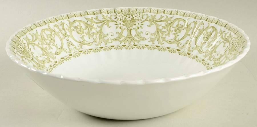 Forum Green 8" Round Vegetable Bowl by J & G Meakin-1