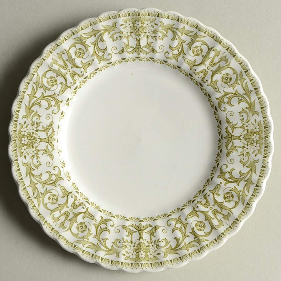 Forum Green Dessert/Pie Plate by J & G Meakin-1