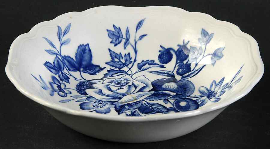Gainsborough Blue Fruit/Dessert (Sauce) Bowl by J & G Meakin-1