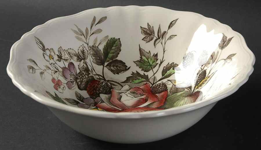 Gainsborough Multi 8" Round Vegetable Bowl by J & G Meakin-1