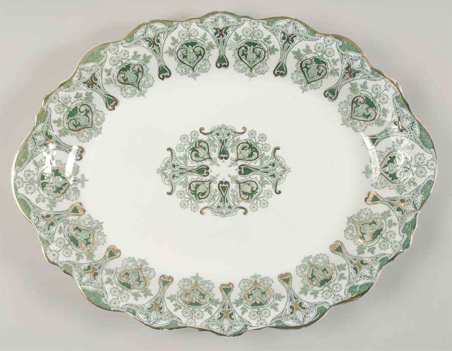 Genoa 16" Oval Serving Platter by J & G Meakin-1