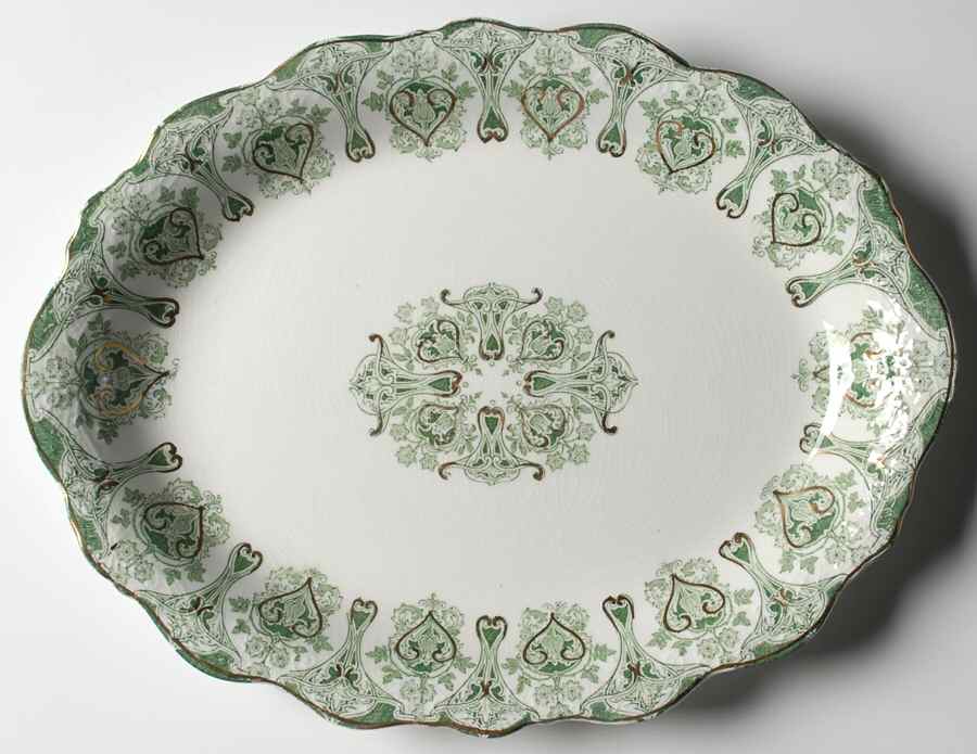 Genoa 12" Oval Serving Platter by J & G Meakin-1