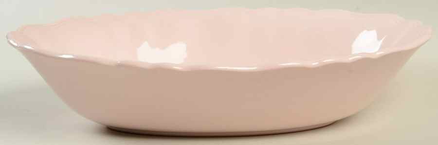 Glamour Rosa 9" Oval Vegetable Bowl by J & G Meakin-1