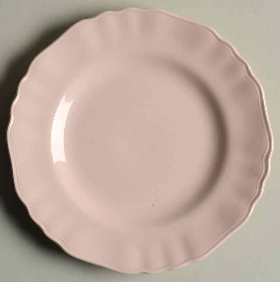 Glamour Rosa Dessert/Pie Plate by J & G Meakin-1