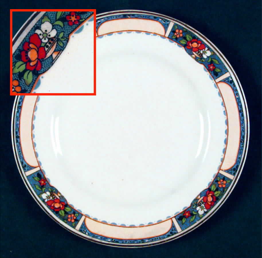Glendale Bread & Butter Plate by J & G Meakin-1