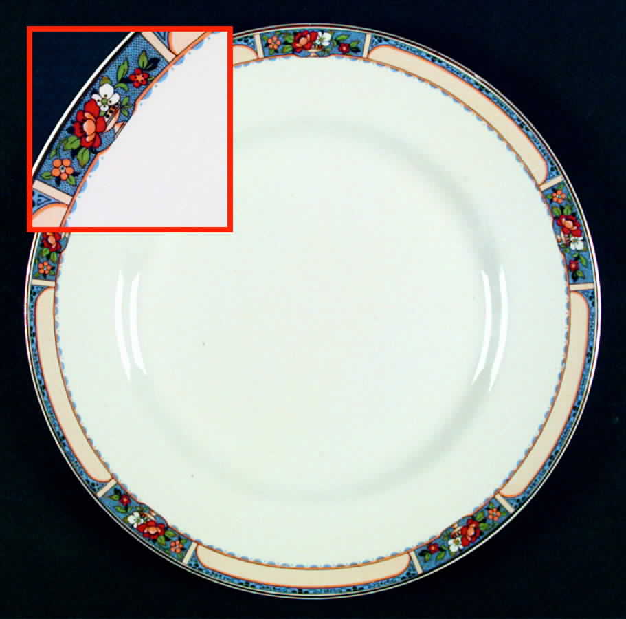 Glendale Dinner Plate by J & G Meakin-1