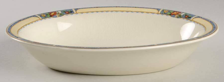 Glendale 9" Oval Vegetable Bowl by J & G Meakin-1