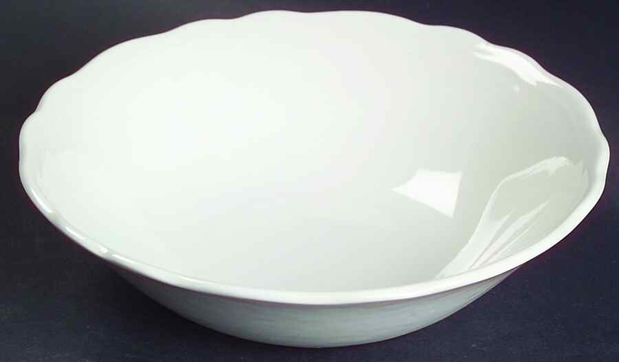 Heirloom White Coupe Cereal Bowl by J & G Meakin-1