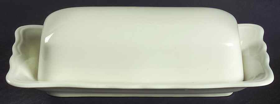 Heirloom White 1/4 Lb Covered Butter by J & G Meakin-1