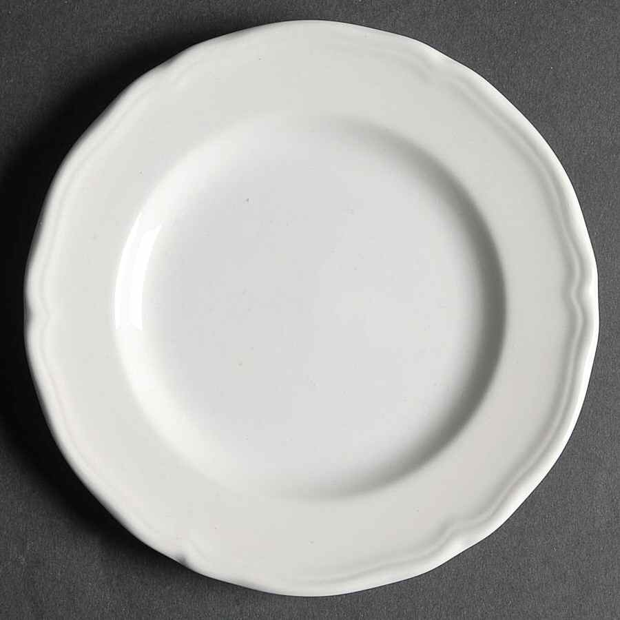 Heirloom White Bread & Butter Plate by J & G Meakin-1