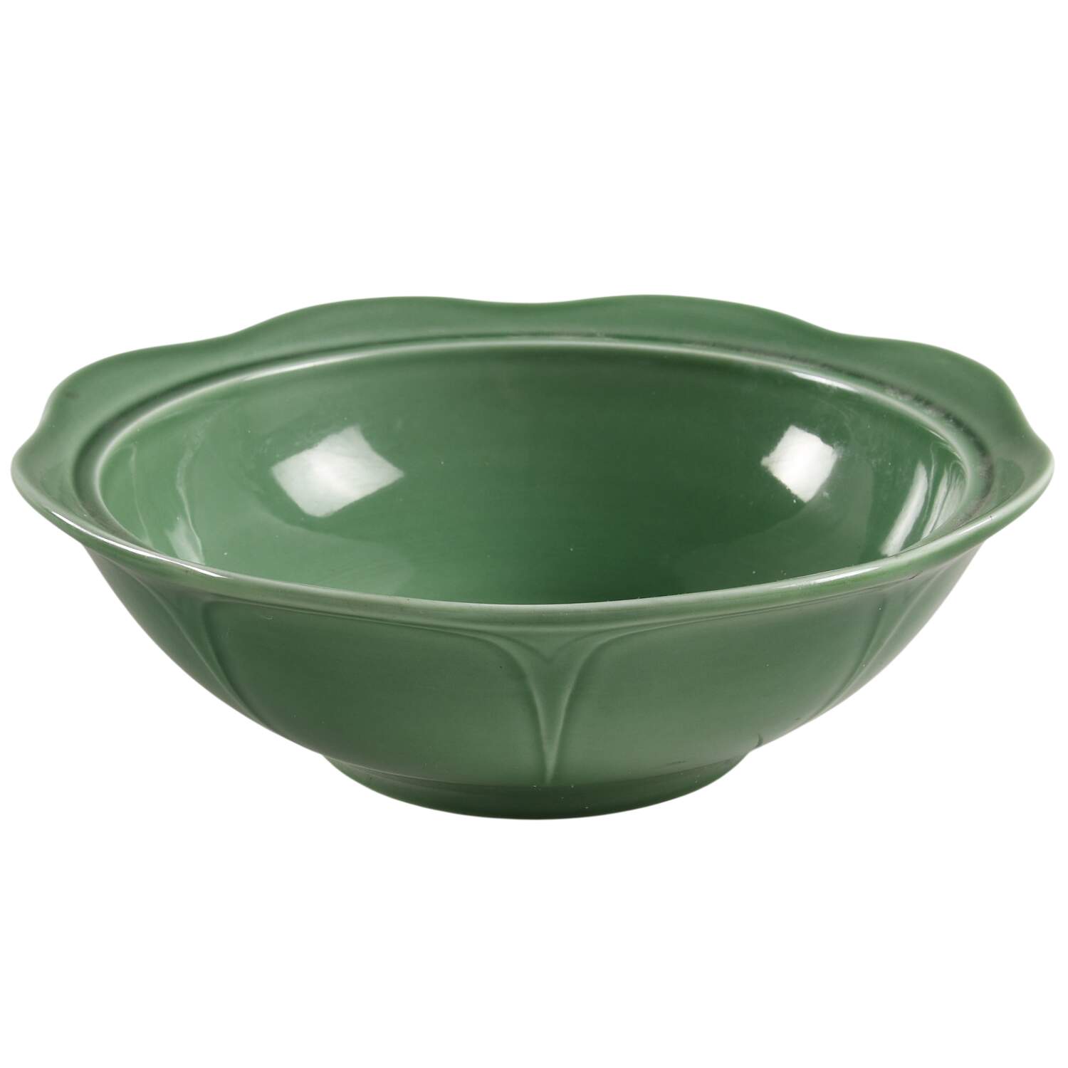 Heirloom Green Round Vegetable No Lid by J & G Meakin-1