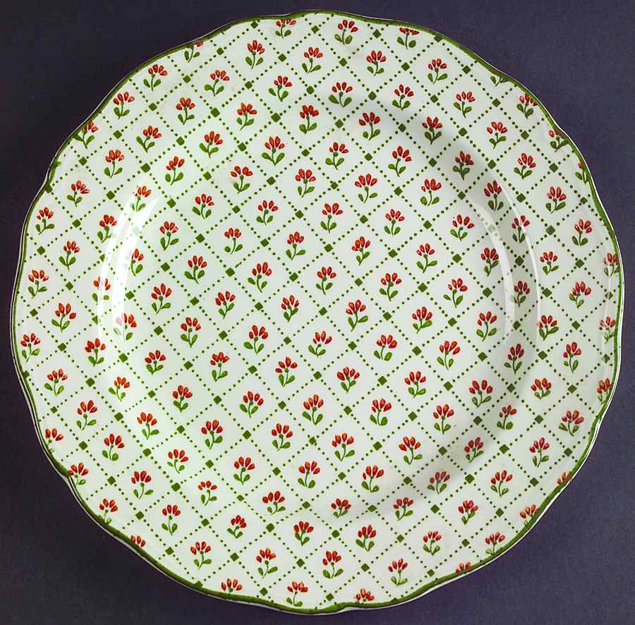 Heirloom Green Dinner Plate by J & G Meakin-1