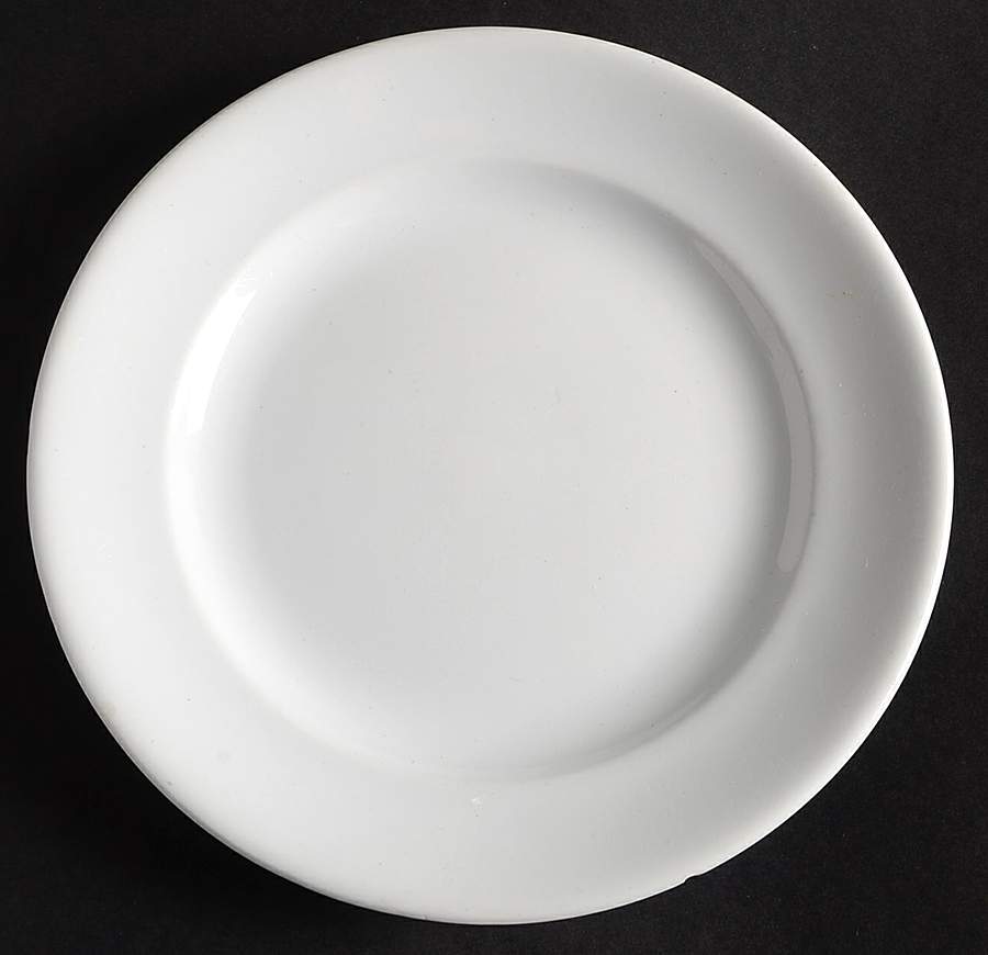 Heritage White Luncheon Plate by J & G Meakin-1